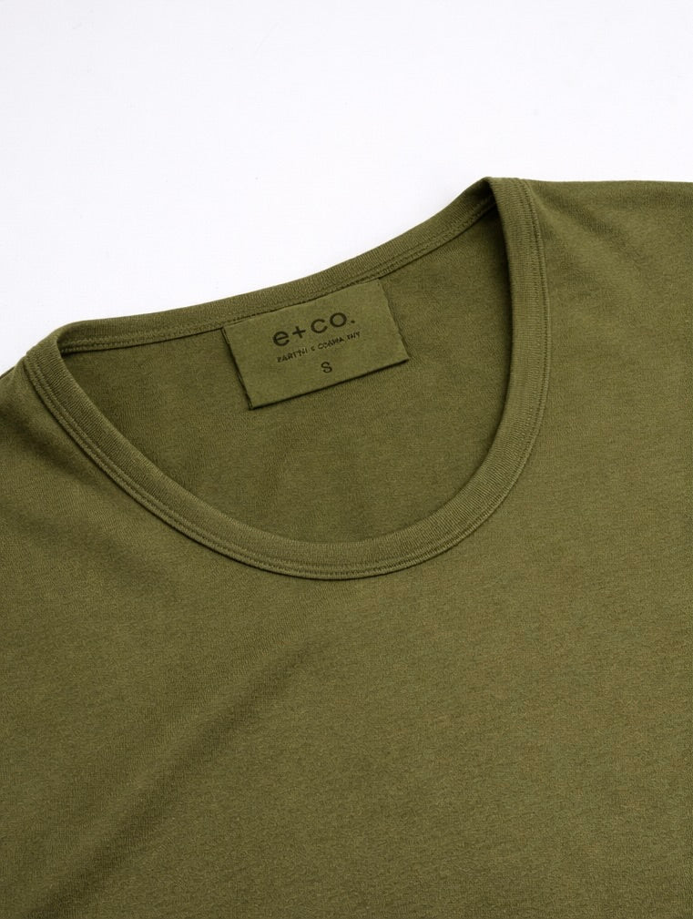 Playera Cuello U Hombre — 50% Poliester 50% Algodón — 190 g/m²