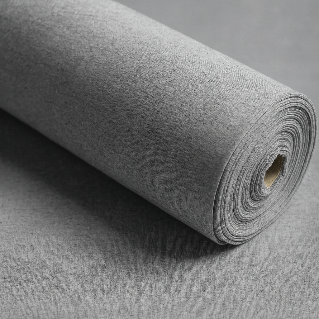 Tela Shiffon / Chifón Gris Jaspe 160 g/m² Tubular