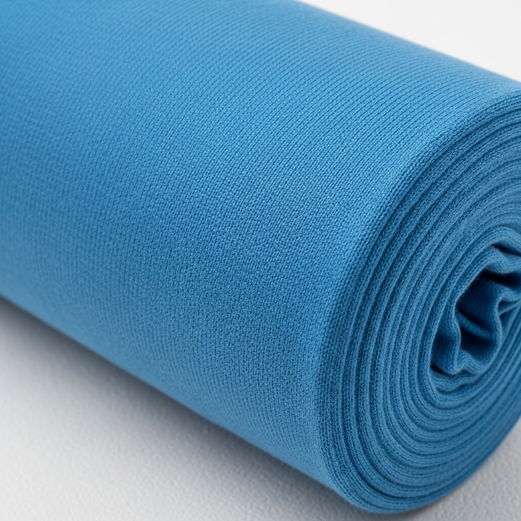 Tela Interlock Azul 240-245 g/m² Tubular