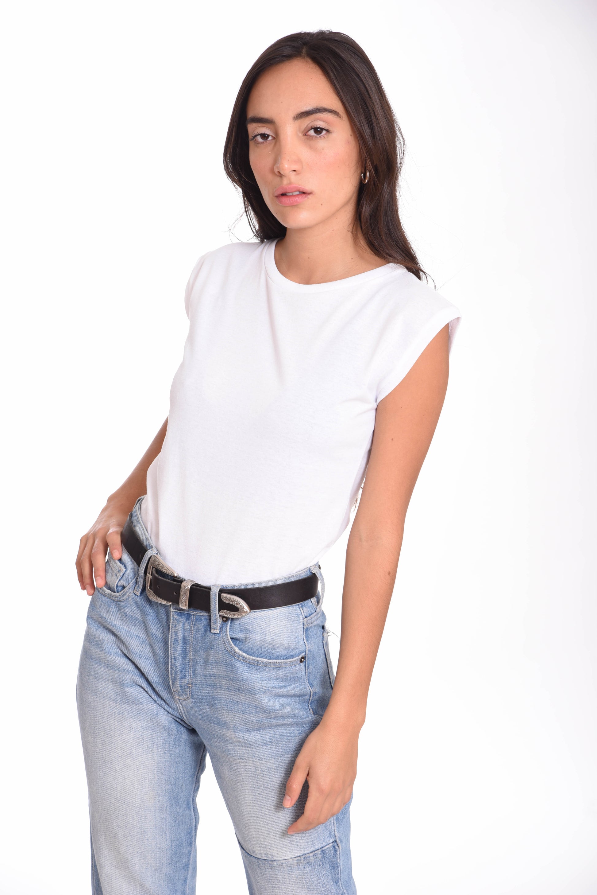 Playera Fenti Mujer — 50% PET Reciclado 47% Algodón Reciclado 3% otras fibras Recicladas — 165 g/m²