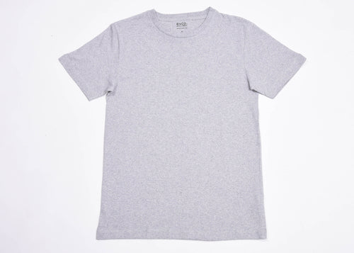 Playera Cuello Redondo Hombre — 50% Algodón 40% Poliester 10% Poliester Negro — 190 g/m²