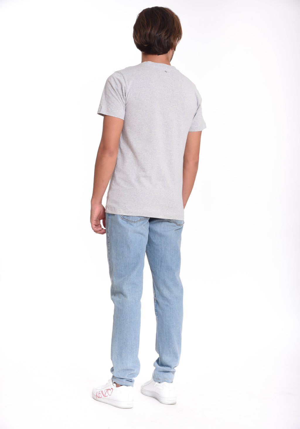 Playera Cuello Redondo Hombre — 50% Algodón Reciclado 50% Algodón Orgánica — 165 g/m²