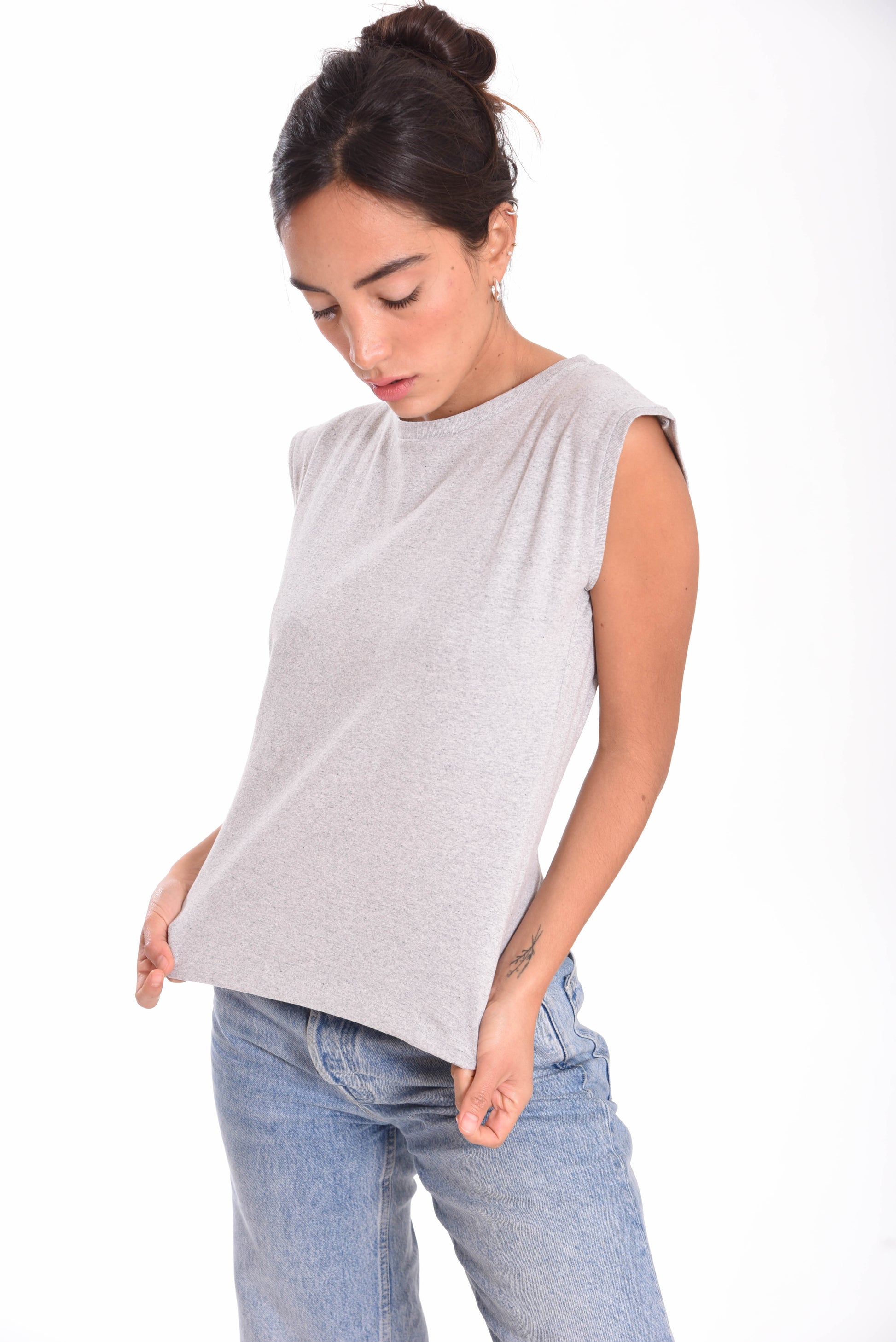 Playera Fenti Mujer — 50% Algodón 40% Poliester 10% Poliester Negro — 190 g/m²