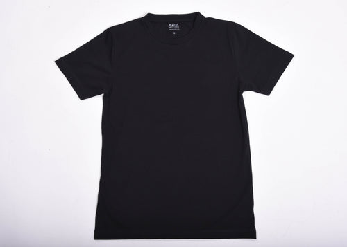 Playera Cuello Redondo Hombre — 50% PET Reciclado 47% Algodón Reciclado 3% otras fibras Recicladas — 185 g/m²